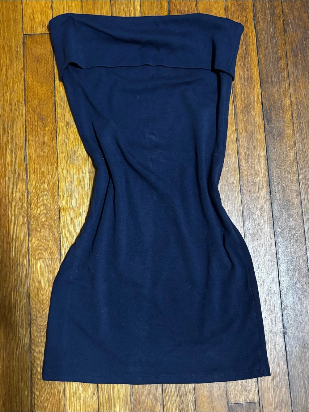 Ardene Strapless Navy Tube Dress